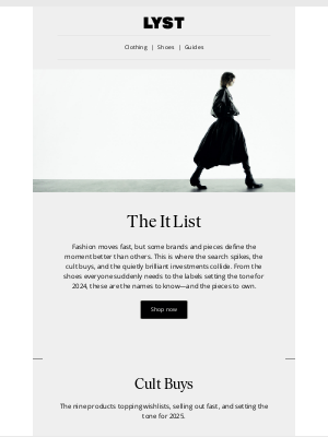 Lyst - Trending: The It List