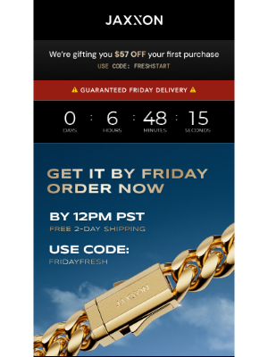 JAXXON - FLASH DEAL! FREE 2-Day Shipping