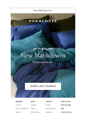 Parachute Home - New Styles on Sale