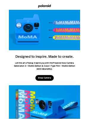 Polaroid - New Polaroid x MoMA