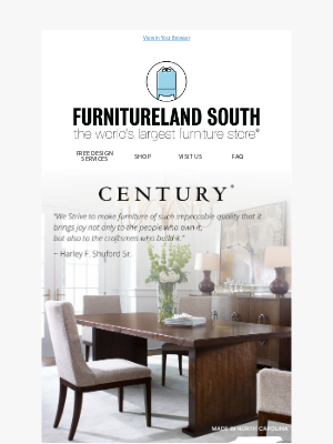 Furnitureland South - Hand-Crafted and Family-Owned for Three Generations