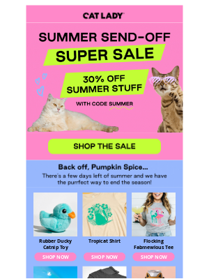 CatLadyBox - BACK OFF, PUMPKIN SPICE 🎃❌