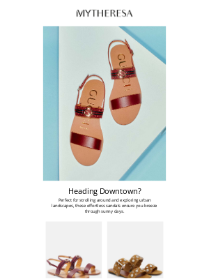 My Theresa - The ultimate city staple? Flat sandals
