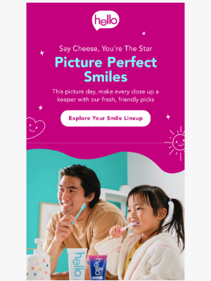 Hello Products - Say Cheese! 📸