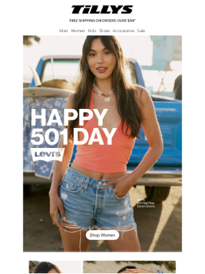 Tillys - Happy Levi's 501 Day 👖