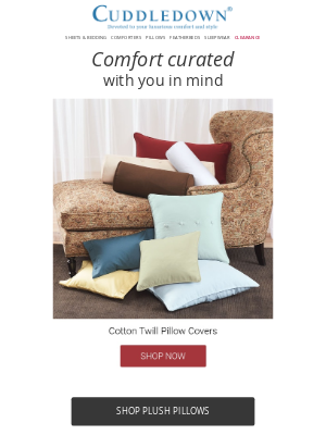 Cuddledown - Rise & shine with luxury designed just for you