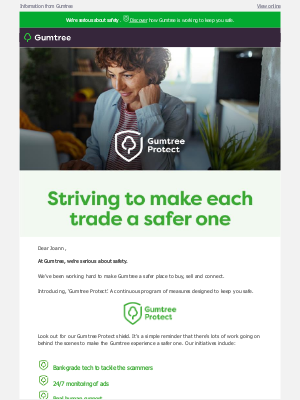 Gumtree Australia - Striving to make each trade a safer one