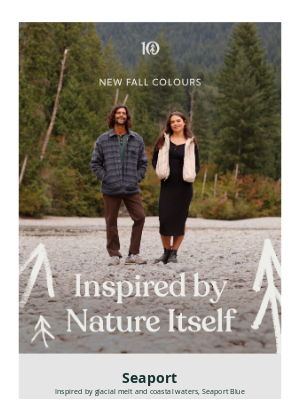 tentree - Colours Inspired by Nature Itself 🌊🌲🍂
