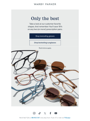 Warby Parker - The results are in