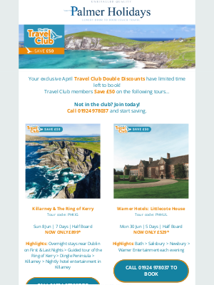 Glenton Holidays - Last Chance: Unlock Your Exclusive Discounts Today!