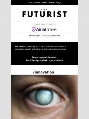 StackSocial - Eye see into the future?