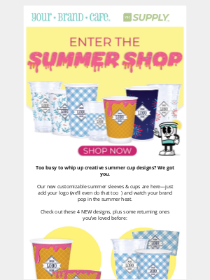 Your Brand Cafe - Your summer glow up has arrived
