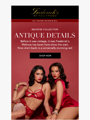 Frederick's of Hollywood - Sexy? We Invented It.