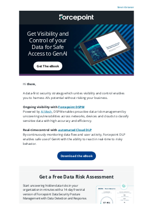 Forcepoint - Critical Insights: Executive Guide to Securing Data within Generative AI 