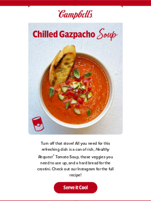 Campbell's Soup - Staying cool is a breeze with some fresh inspiration.