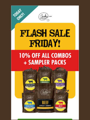 Jerky - Today Only!🚨