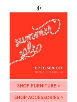 Jayson Home - have you shopped our summer sale yet?
