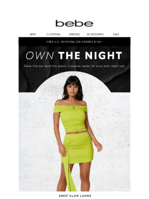 bebe - Warning: Your Outfit WILL Cause a Scene