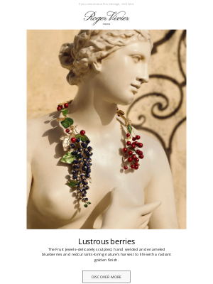 Roger Vivier Paris - The new Fruit Jewels collection