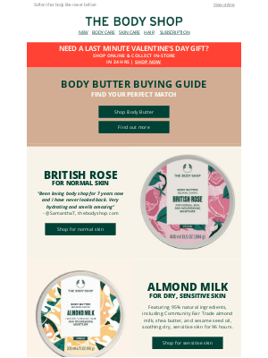 The Body Shop - Love body butter? Here's your buying guide