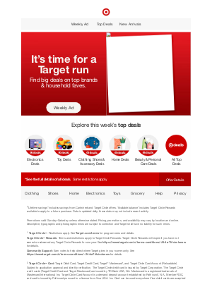 Target - Your New Weekly Ad is here.