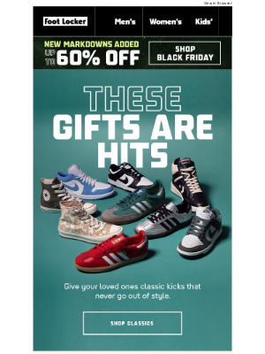 Foot Locker - Shop our Black Friday sale today!