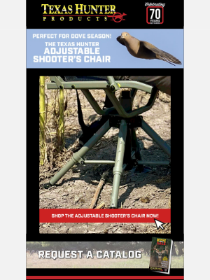 Texas Hunter Products - Texas Hunter Adjustable Shooter's Chair