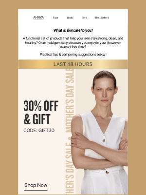 AHAVA - 30% Off: Multi-Purpose & Super-Targeted