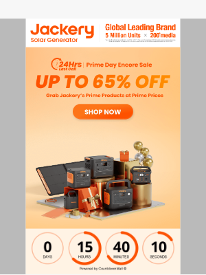 Jackery - ✨Ends Tonight – Prime Day Encore Sale on Jackery Best-Sellers!