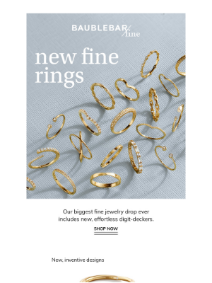 BaubleBar - ✨NEW✨ fine rings