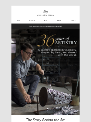 Michael Aram - The Story Behind Every Piece: Michael Aram’s Journey