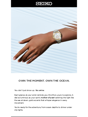 Seiko - Your Next Watch? Found it.