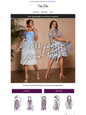 Chi Chi London - Dresses for your shape 🤍