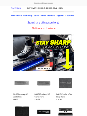 Perani’s Hockey World - Stay sharp all season long!