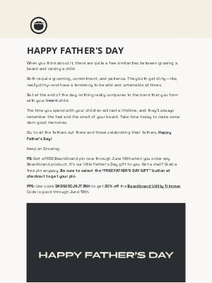 Beardbrand - Happy Dad’s Day from Beardbrand