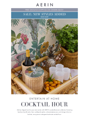 AERIN LLC - Cocktail Hour