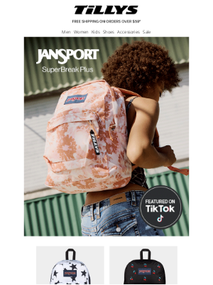 Tillys - New JanSport 🎒 TikTok Featured