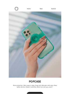 PopSockets - It's a case. It's a grip. It's everything in one.