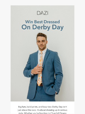 DAZI - Win Best Dressed On Derby Day 🏇
