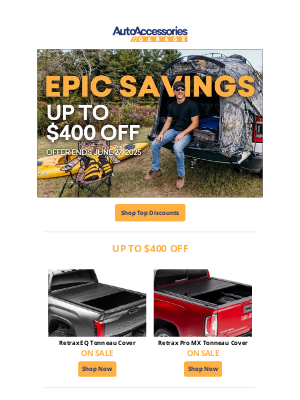 AutoAccessoriesGarage - Don't Miss Out: Up to $400 Off!