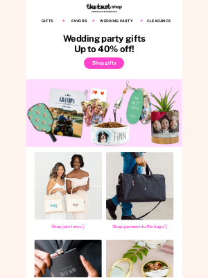 The Knot - The best gifts for your best people