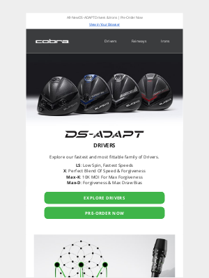 Cobra Golf - Dial-In Your Game With DS-ADAPT