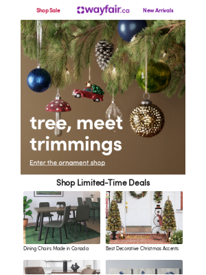 Wayfair (Canada) - Your one-stop ornament shop →