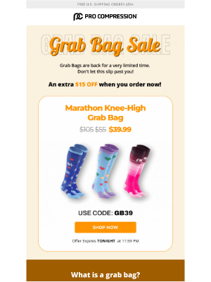 PRO Compression - 🚨 $39.99 Grab Bag Sale | TODAY ONLY