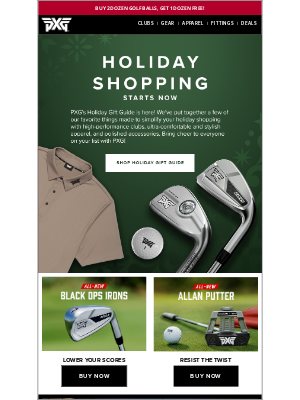 PXG - Our Top Holiday Gifts