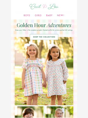 Smocked Threads by Cecil and Lou - 🧡 Cute & Pumpkin-Inspired – Shop Now!
