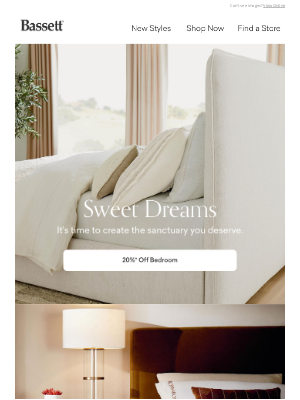 Bassett Furniture Industries - Dreamy Bedroom Styles on Sale