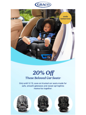 Graco Baby Products - Up to 25% Off Ends Tomorrow ✨