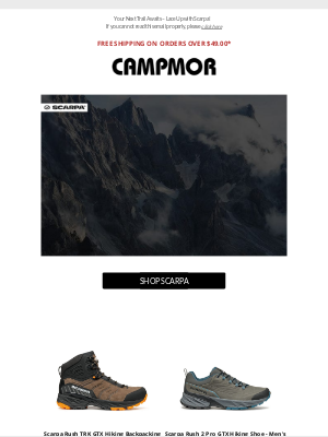 Campmor - NEW BRAND ALERT❗