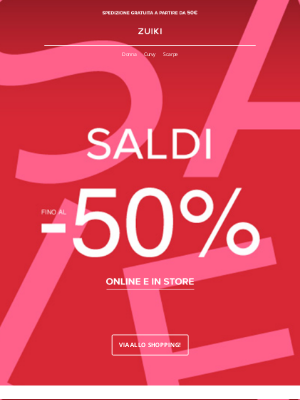 Zuiki (Italy) - Saldi fino al -50% online e in store